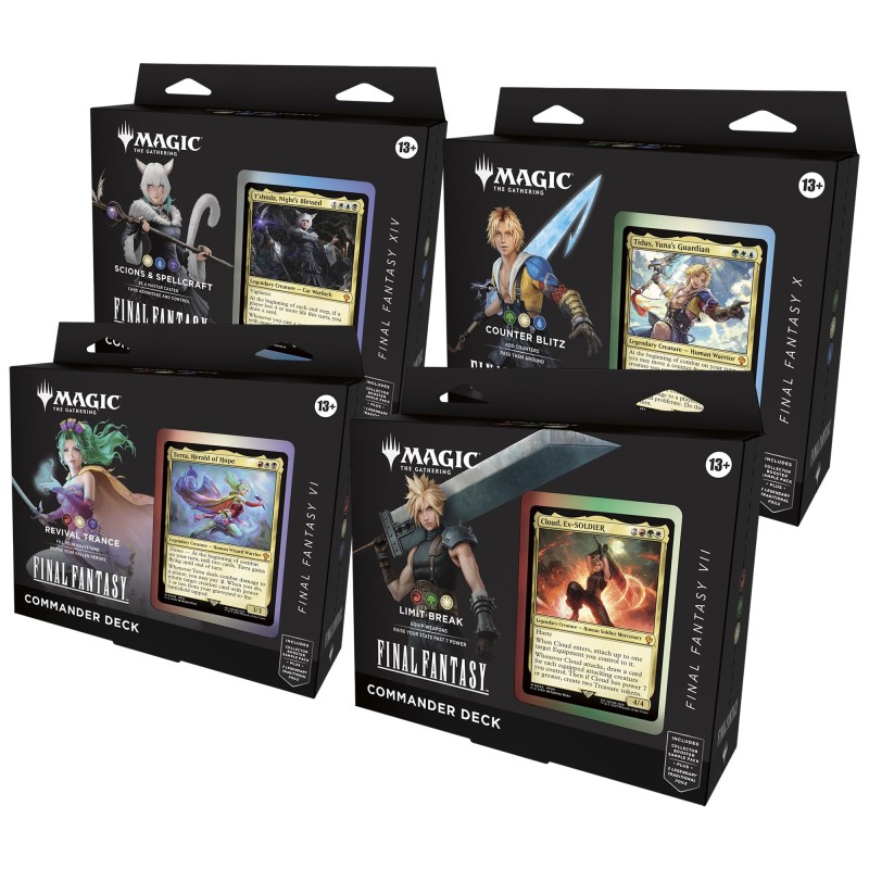 Magic The Gathering Cards/Final Fantasy Commander Deck@Universes Beyond@One At Random