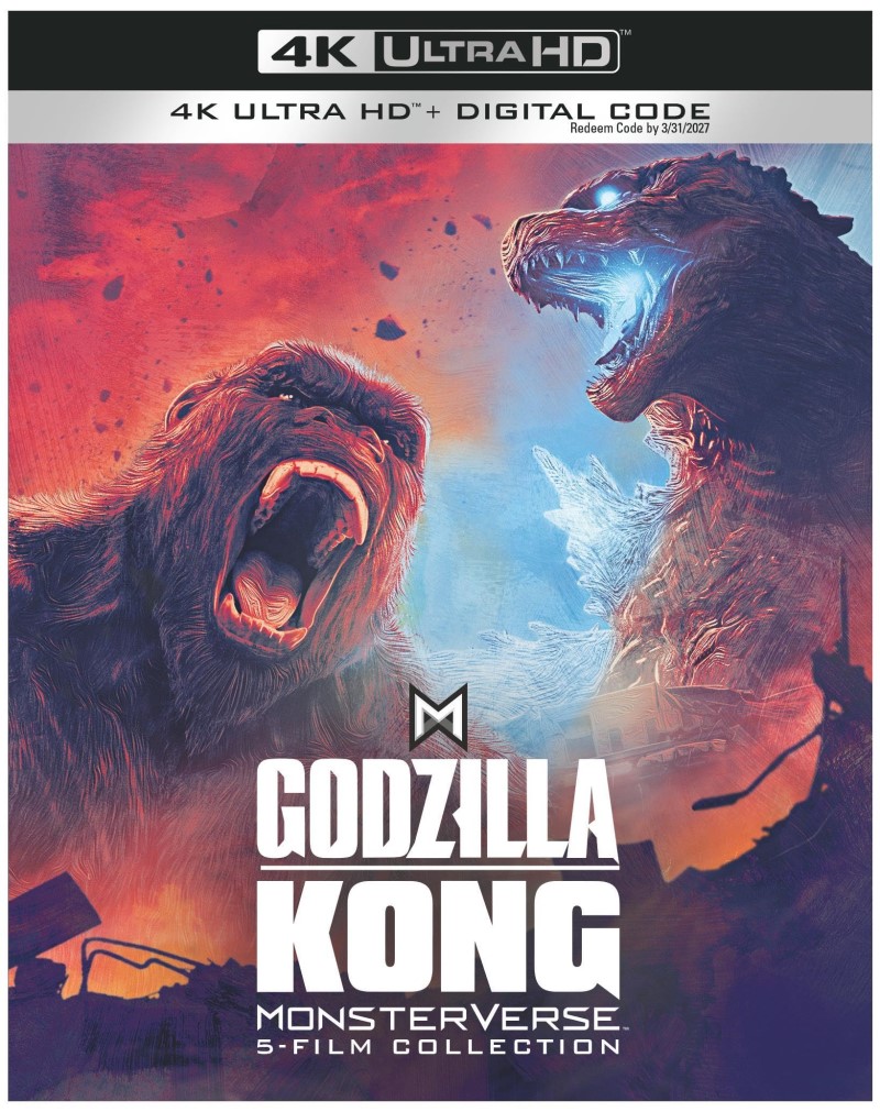Godzilla/ Kong Monsterverse 5-Film Collection/Godzilla/ Kong Monsterverse 5-Film Collection