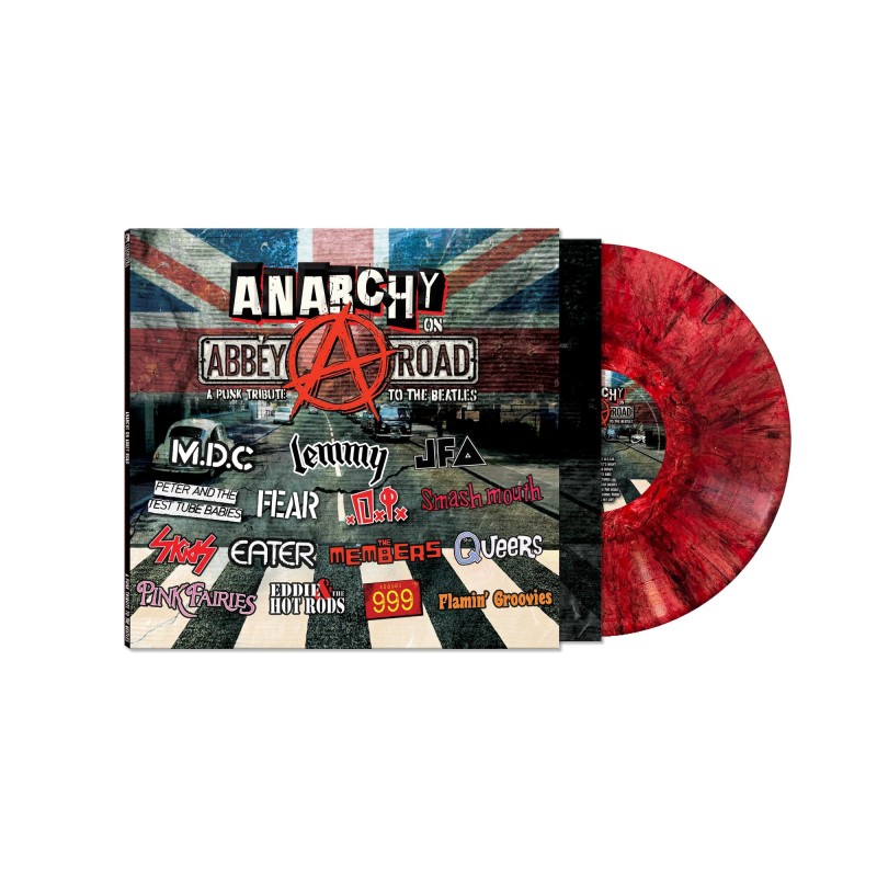 Anarchy On Abbey Road/A Punk Tribute To The Beatles (Red Marble Vinyl)