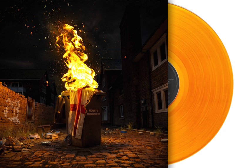 Hot Milk/Corporation P.O.P (Transparent Neon Orange Vinyl)