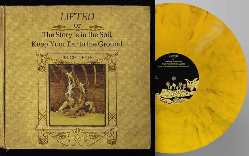 Bright Eyes/Lifted Or The Story In  (Yellow & Black Vinyl)
