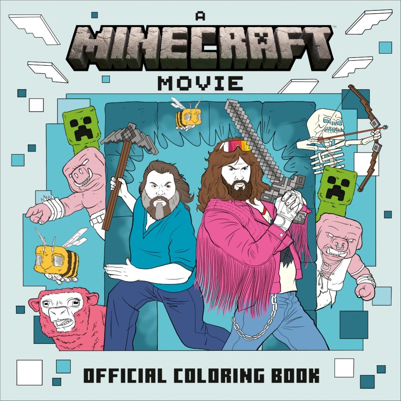 Mojang Ab/A Minecraft Movie Official Coloring Book