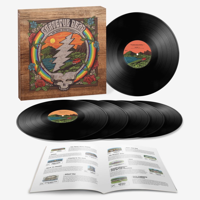 Grateful Dead/The Music Never Stopped (Live)@6LP