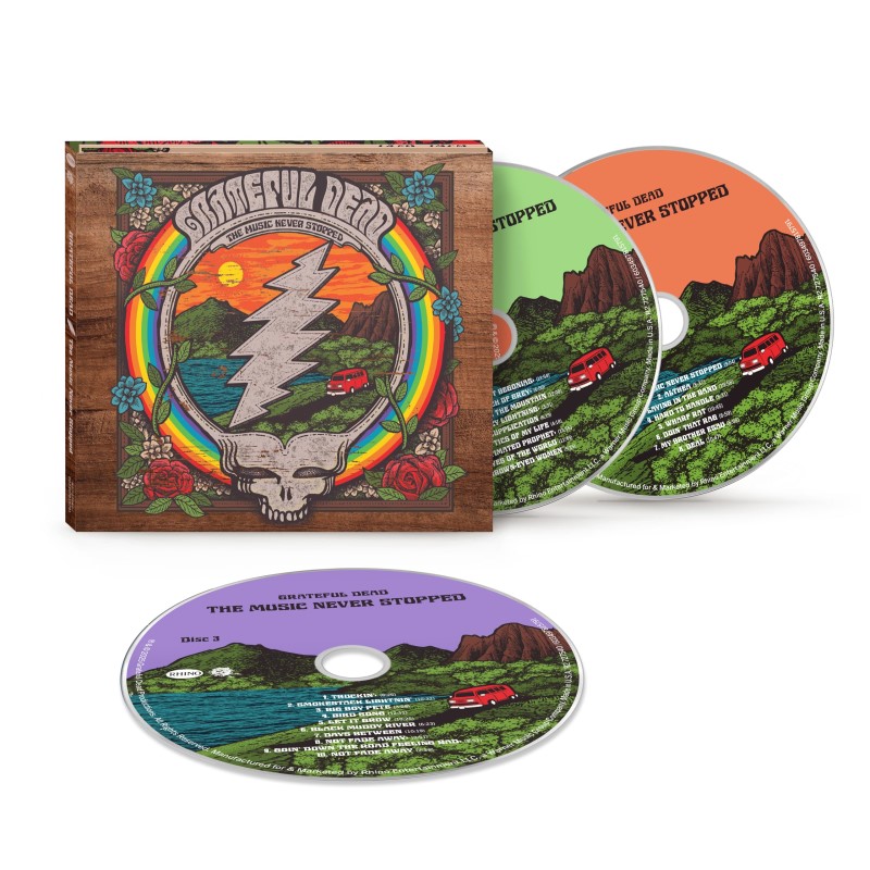 Grateful Dead/The Music Never Stopped (Live)@3CD