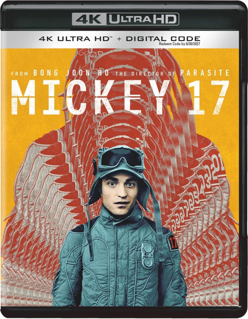 Mickey 17 (2025)/Robert Pattinson, Naomo Ackie, and Steven Yeun@R@4K Ultra HD + Blu-ray