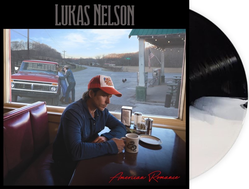 Lukas Nelson/American Romance (Black/White Split Vinyl)