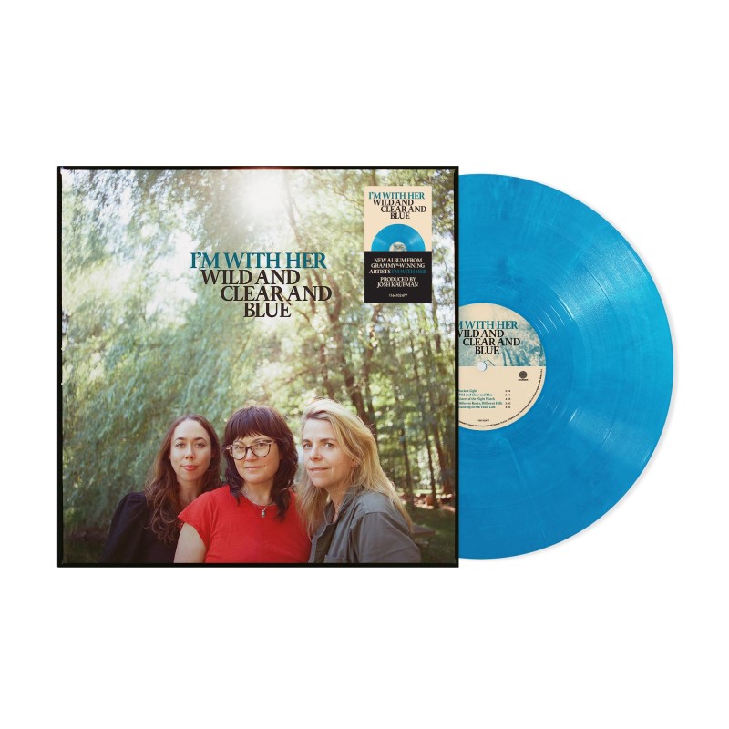 I'm With Her/Wild & Clear & Blue (Blue Eco-Mix Vinyl)@LP