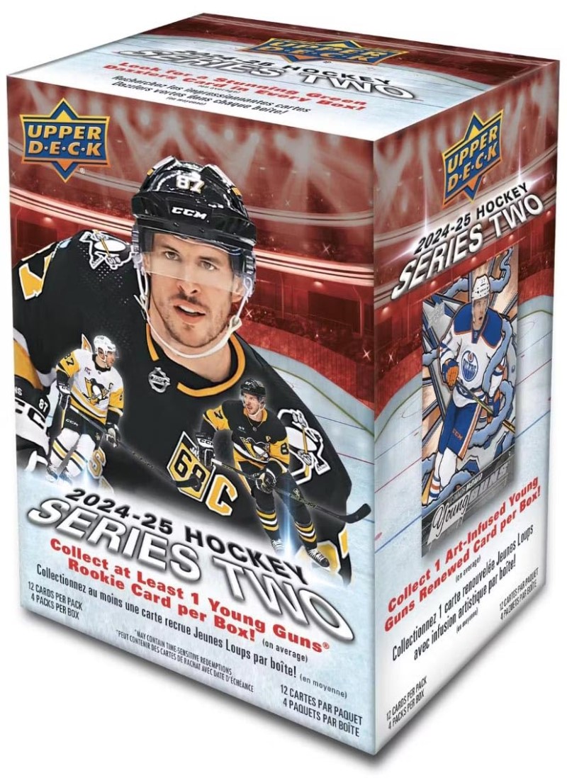 Trading Cards/2024-25 Upper Deck Series 2 Hockey Blaster Box
