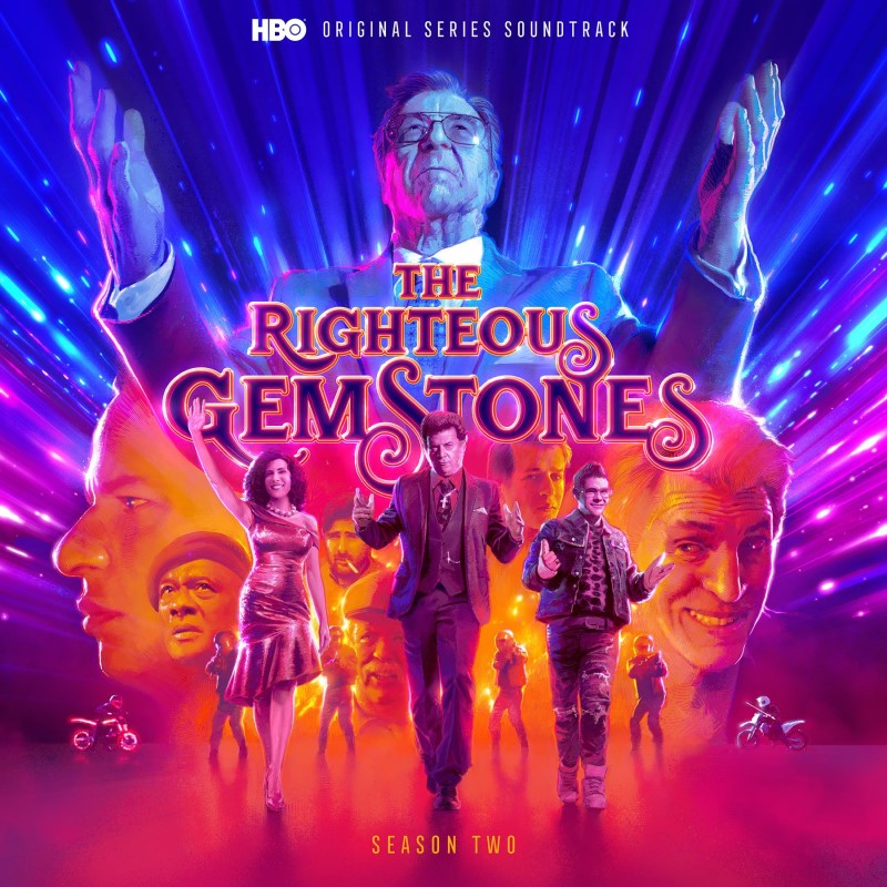 The Righteous Gemstones/Season 2 Soundtrack (Red Glitter + Seaglass Blue Vinyl)@2LP + 7"
