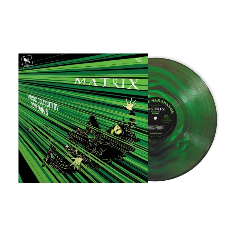 The Matrix/Original Motion Picture Score (Cyber Swirl Green Vinyl)@25th Anniversary Edition@LP