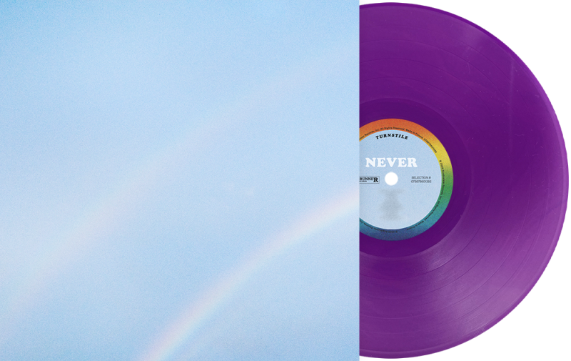 Turnstile/NEVER ENOUGH (Periwinkle Vinyl)@Indie Exclusive