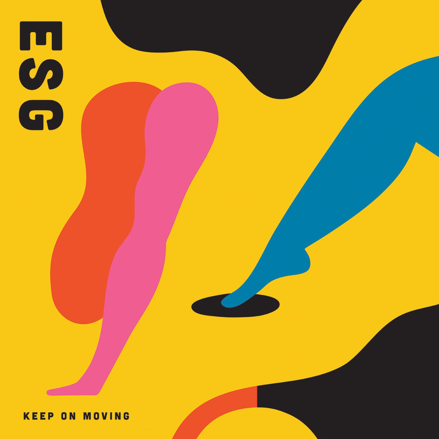 ESG/Keep On Moving (NEON ORANGE VINYL)@Indie Exclusive@w/ download card
