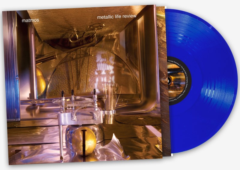 Matmos/Metallic Life Review (TRANSLUCENT BLUE VINYL)@Indie Exclusive@w/ download card