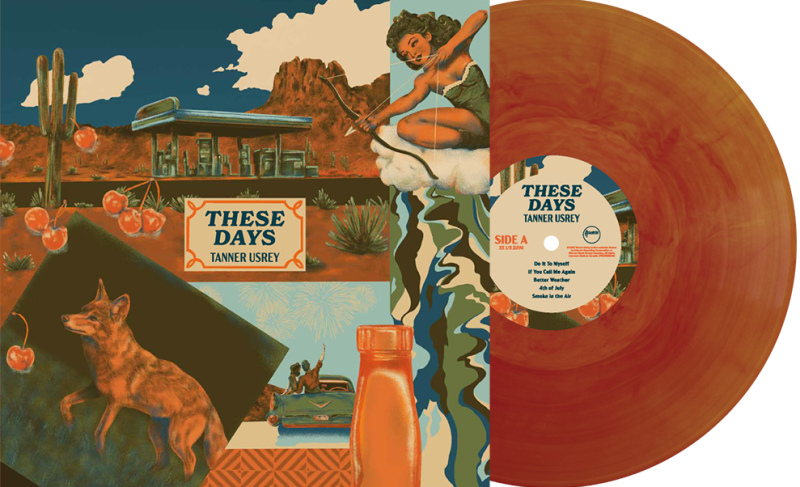 Tanner Usrey/These Days (Orange Blend Vinyl)