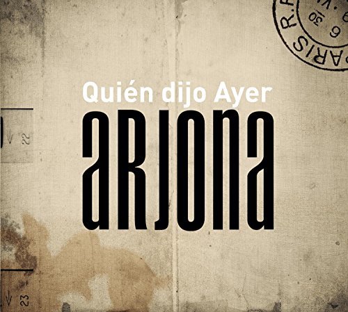 Ricardo Arjona Quien Dijo Ayer 2 CD Set 