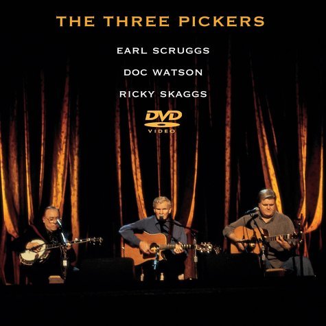 Scruggs Watson Skaggs Three Pickers Jewel Case 