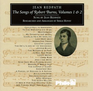 Jean Redpath Vol. 1 2 Songs Of Robert Bu 