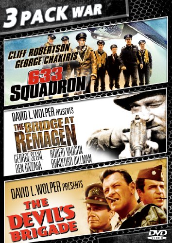 3 Pack War/Bridge At Remagen/Devil's Brigade/633 Squadron@Nr