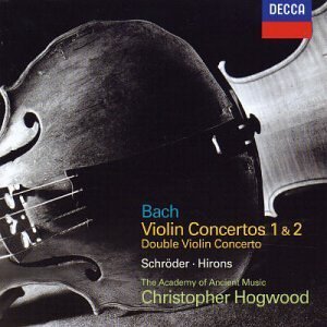 J.S. Bach Ct Vln Schroeder*jaap (vln) Hogwood Aam 