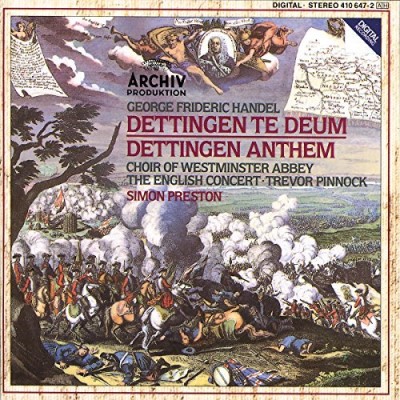 Pinnock/Preston/Choir Of Westm/Handel: Dettingen Anthem@Import-Gbr