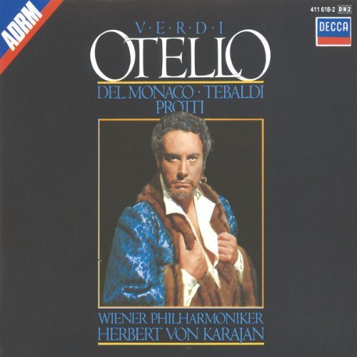 G. Verdi/Otello-Comp Opera@Tebaldi*renata (Sop)@Karajan/Vienna Po