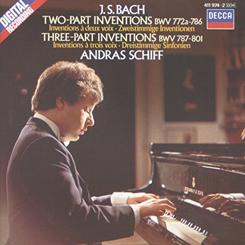 Andras Schiff/Inventions (2 Part & 3 Part)@Schiff*andras (Pno)