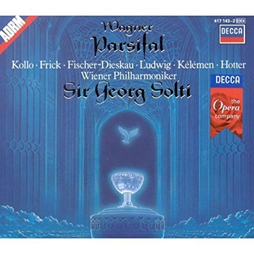 R. Wagner Parsifal Comp Opera Kollo Fischer Dieskau Ludwig Solti Vienna Po 