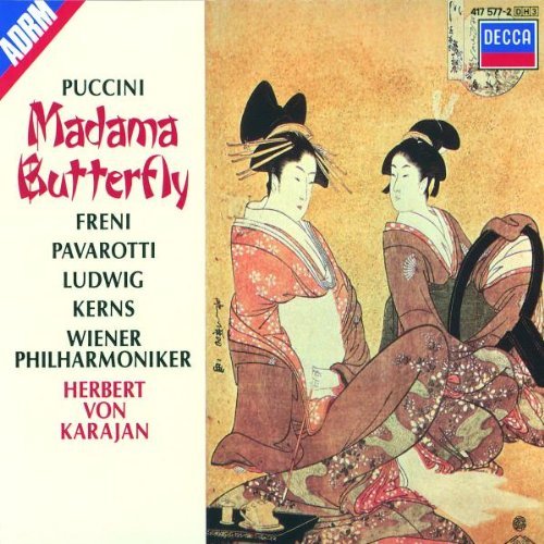 Giacomo Puccini/Madama Butterfly-Comp Opera@Freni/Pavarotti/Ludwig/Kerns/+@Karajan/Vienna Po