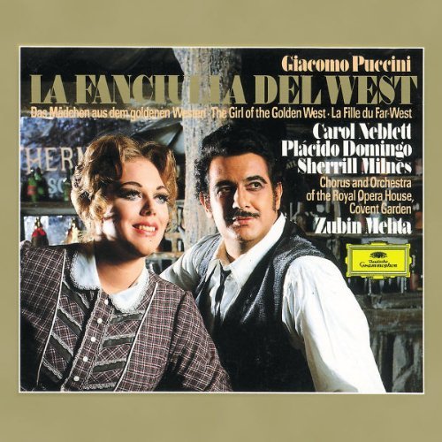 G. Puccini/Fanciulla Del West-Comp Opera@Neblett/Domingo/Milnes@Mehta/Royal Opera Orch