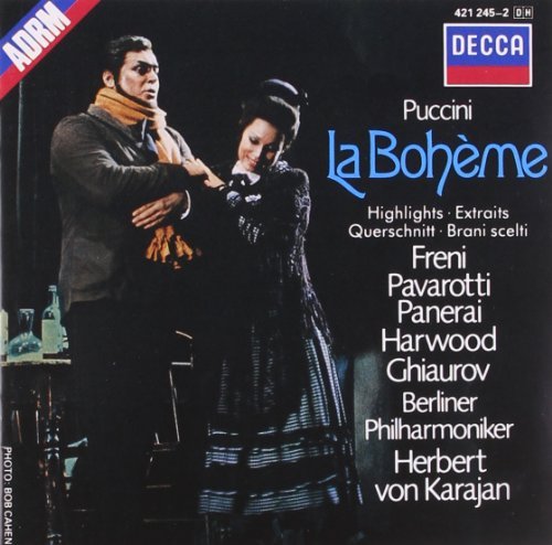 Pavarotti/Freni/Karajan/Berlin/La Boheme (Highlights)@Pavarotti/Freni/Panerai@Karajan/Berlin Po