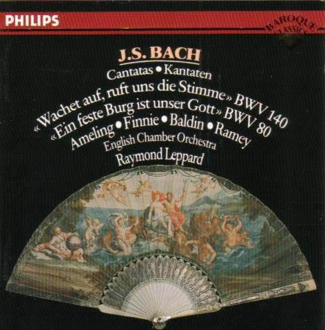 Johann Sebastian Bach Raymond Leppard English cham/Cantatas, Bwv 140 & 80