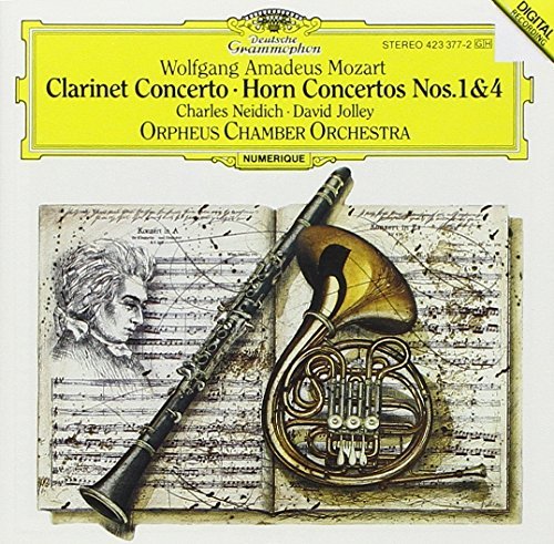 W.A. Mozart/Con Cl/Con Hn 1/4@Neidich (Cl)/Jolley (Hn)@Orpheus Co
