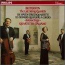 L.V. Beethoven Qt Str 12 16 Grosse Fuge Qto Italiano 