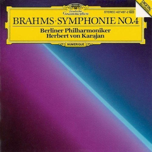 J. Brahms/Sym 4@Karajan/Berlin Phil Orch
