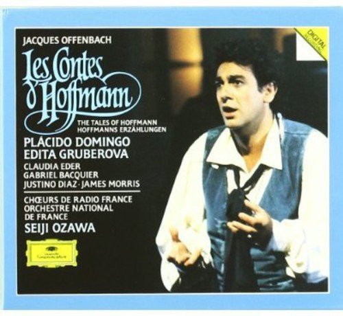 J. Offenbach/Tales Of Hoffmann-Comp Opera@Domingo/Gruberova/Eder/Schmidt@Ozawa/Orch Natl De France