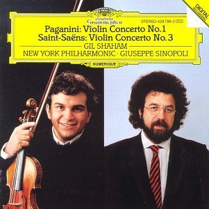 Paganini/Saint-Saens/Con Vn 1/Con Vn 3@Shaham*gil (Vn)@Sinopoli/New York Po