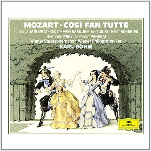 Janowitz Fassbaender Grist Sch Mozart Cosi Fan Tutte Complet Import Eu 