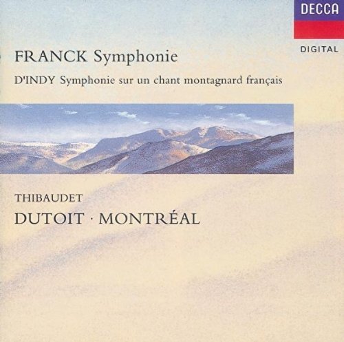 Franck/D'Indy/Sym/Sym Mount Air@Thibaudet*jean-Yves (Pno)@Dutoit/Montreal Sym Orch