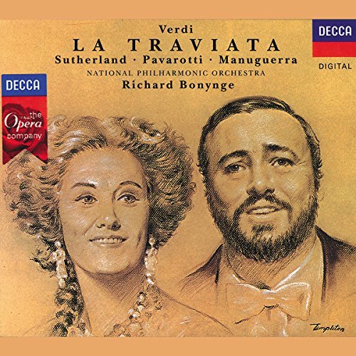 Giuseppe Verdi/Traviata-Comp Opera@Sutherland/Pavarotti/Jones/&@Bonynge/Natl Po