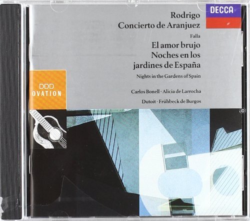 Rodrigo/Falla/Con Aranjuez/Nights In Garden@Bonell/Larrocha/Tourangeau@Dutoit/Montreal So