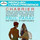 Chabrier Roussel Espana Pastorale Ste Fete Polo Paray Detroit So 