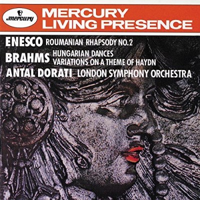 Enescu/Brahms/Romanian Rhaps 2/Hungarian Dan@Dorati/London So
