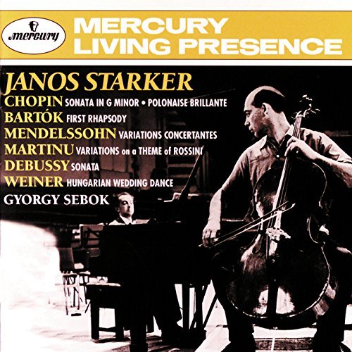 Janos Starker/Sonata In G Minor (+ Bartok Me@Starker (Vc)/Sobok (Pno)