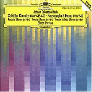 J.S. Bach/Schubler Chorales/Passacaglia@Preston*simon (Org)