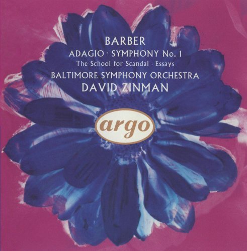 S. Barber/Sym 1/Adagio/Essay 1/2/School@Zinman/Baltimore So