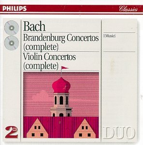 Johann Sebastian Bach/Brandenburg Con 1-3/Con Vn-Com@2 Cd@I Musici