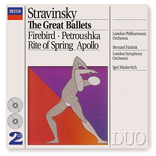 I. Stravinsky/Great Ballets-Firebird/Petrous@2 Cd@Haitink & Markevitch/Various