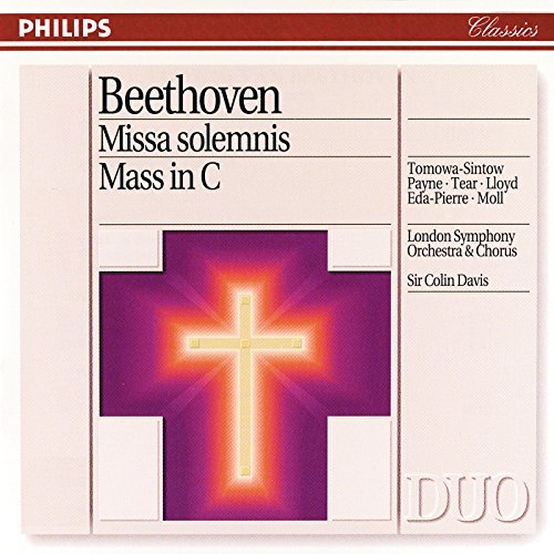 L.V. Beethoven/Missa Solemnis@Tomowa-Sintow/Payne/Tear/Lloyd@Davis/London So & Chorus