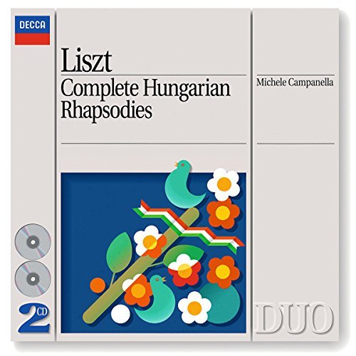 Franz Liszt Hungarian Rhaps Comp Campanella*michele (pno) 2 CD 