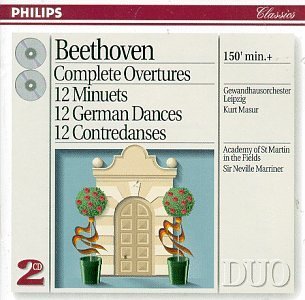 Masur/Gewandhaus Orch./Marrine/Complete Overtures/12 Minuets/@2 Cd@Masur & Marriner/Various